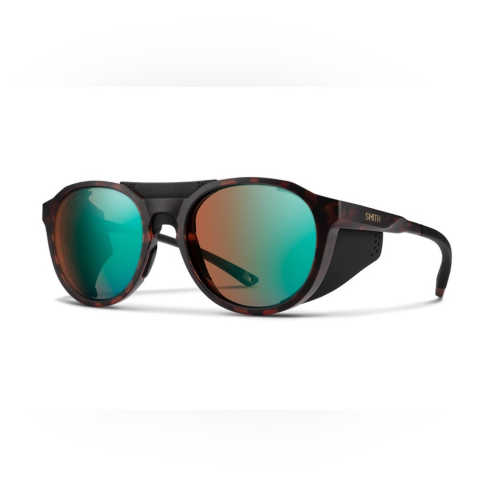 NEW SMITH Venture Polarized Glacier Mirror Sunglasses
